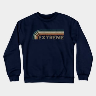 Extreme Retro Stripes Crewneck Sweatshirt